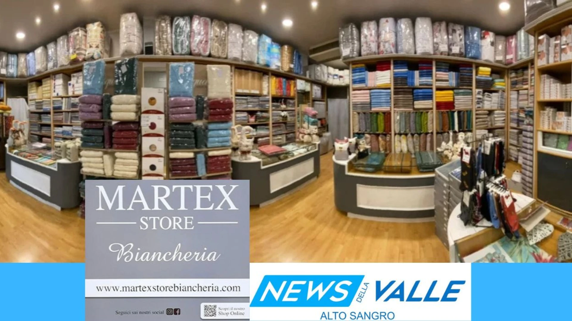 Castel Di Sangro: da MARTEX Store Biancheria un vagone di nuovi arrivi invernali. A breve tante ed interessanti promozioni.